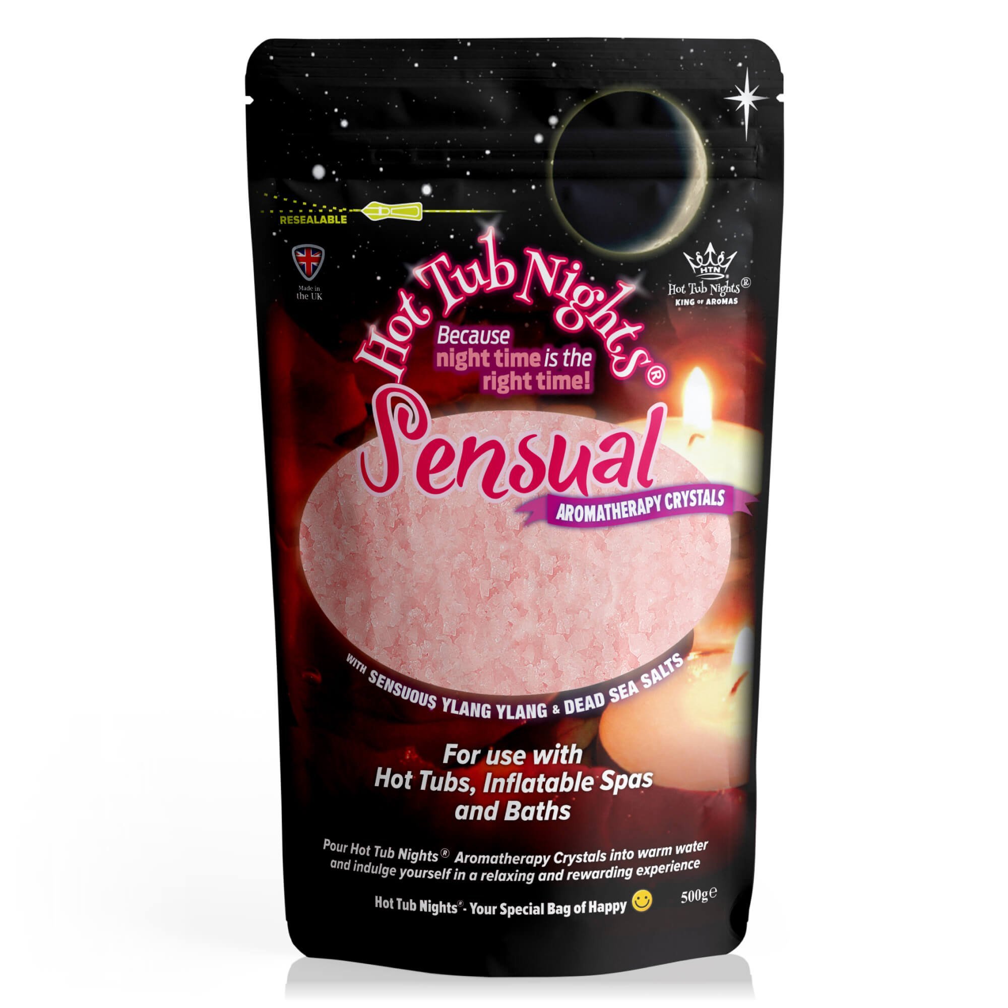 Hot Tub Nights (Sensual) Aromatherapy Crystals Vegan (500g)