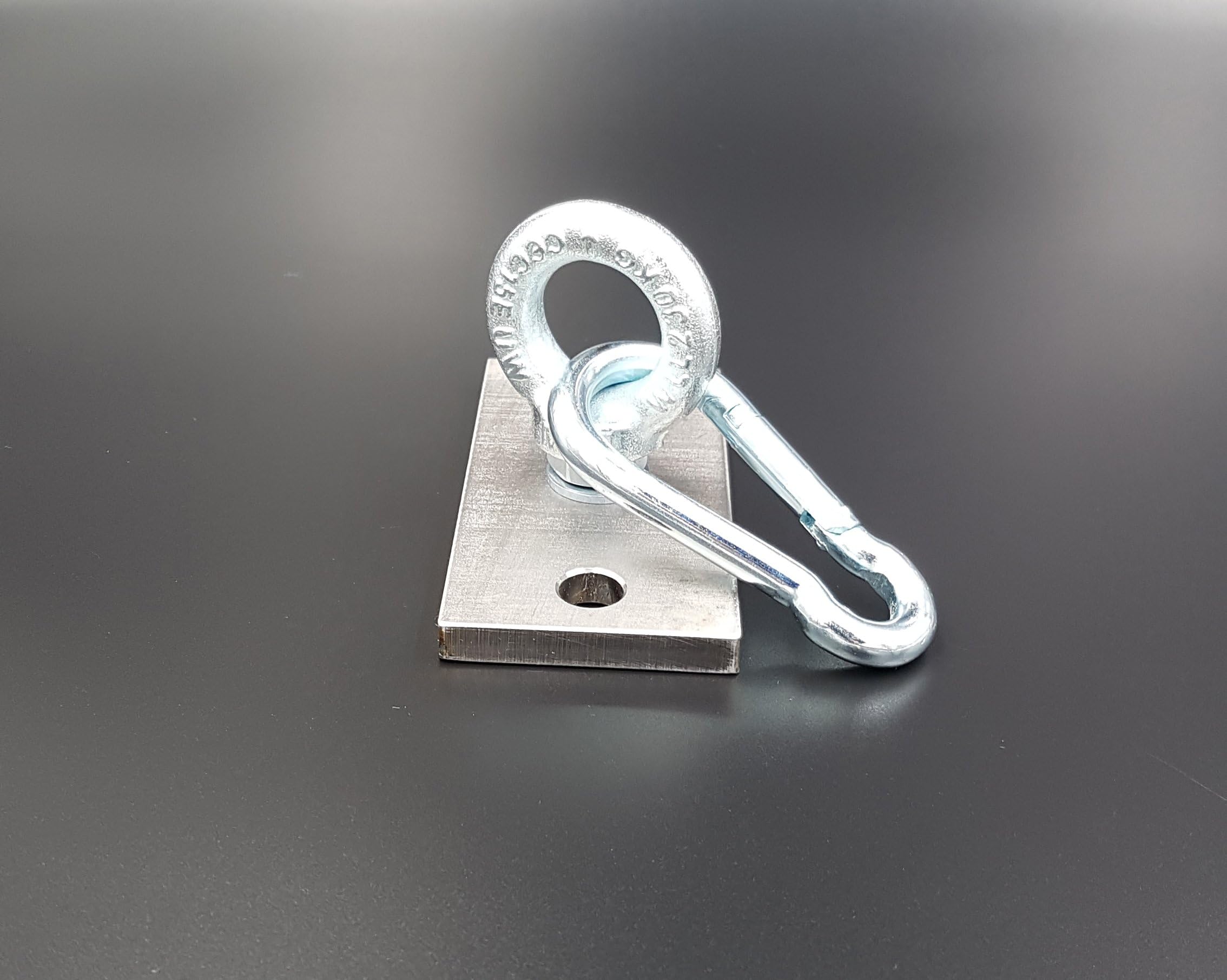 Punch Bag Bracket Ceiling & Wall Mount Stainless Steel with Lobster Claw Clasp Load 180kg