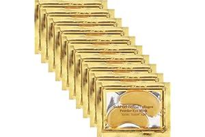 Jakuva 30 Pairs 24k Gold Collagen Eye Masks,Under Eye Patches for Puffy Eyes,Dark Circles & Reduce Wrinkles,Gel Moisturizing Eye Masks for Face Care,Under Eye Mask Bulk for Your Skin Care,Gold