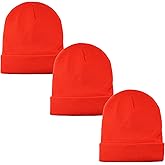 Gelante Unisex Beanie Cap Knitted Warm Solid Color