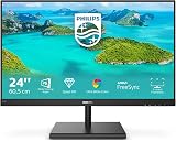 Philips 245E1S 24" QHD Monitor 75Hz IPS AMD FreeSync 2560x1440 HDMI DP view 2