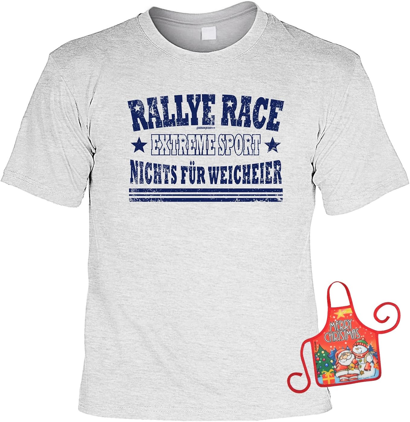 Rallye Race Set lustiges Sprüche TShirt + Minischürze Rallye Race