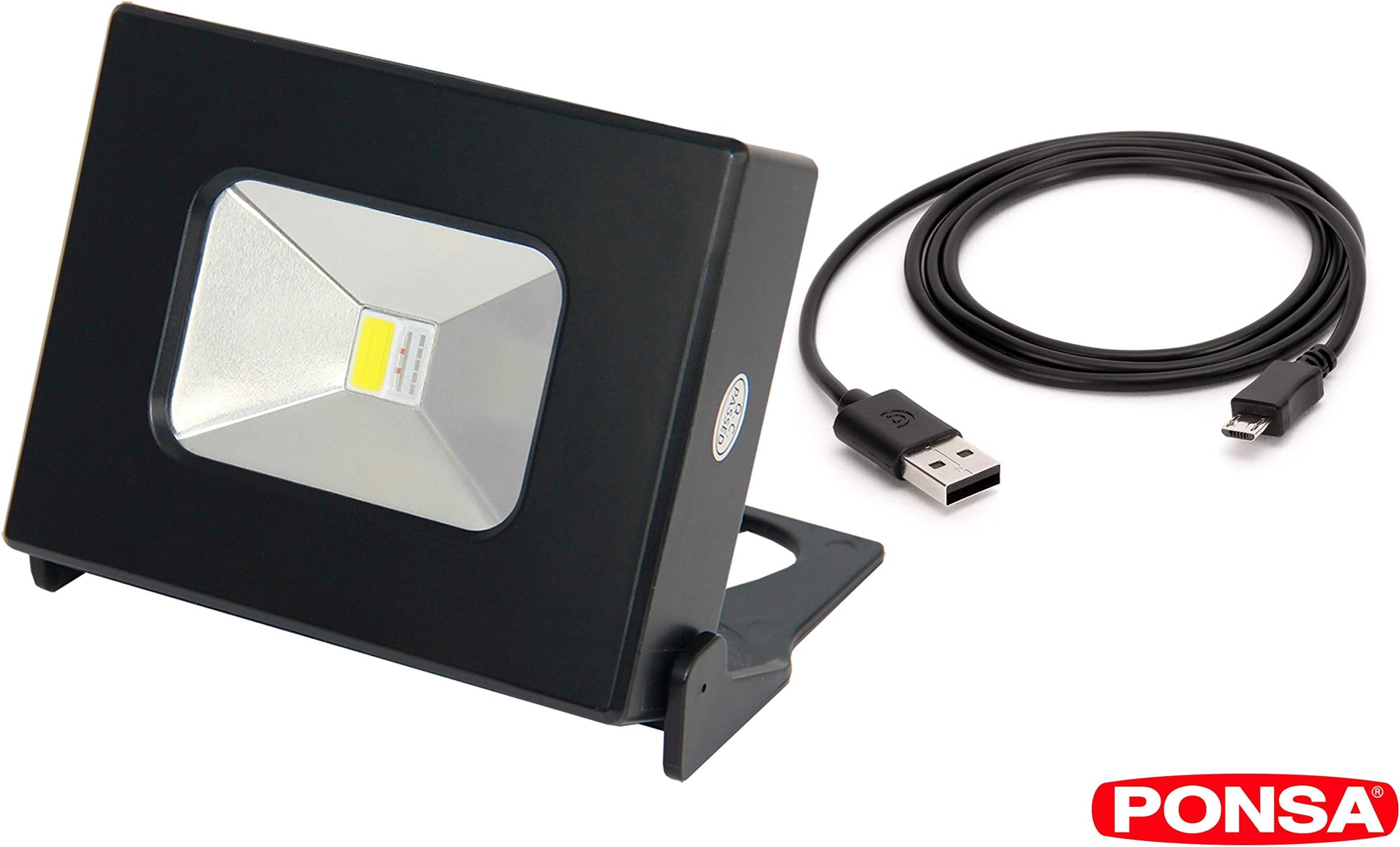 Lantern 5 en 1· USB chargeable · LED 10W • Power Bank 4400 mAh for mobiles and tablets · SOS Light ·. 2 intesidty light · Magnetics. 013298001001