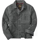 Huckberry Flint and Tinder Men's Wool-Lined Waxed Trucker Jacket, Built for Layering