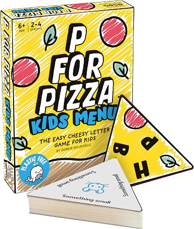 Big Potato P for Pizza Kids Menu Card Game Brand New