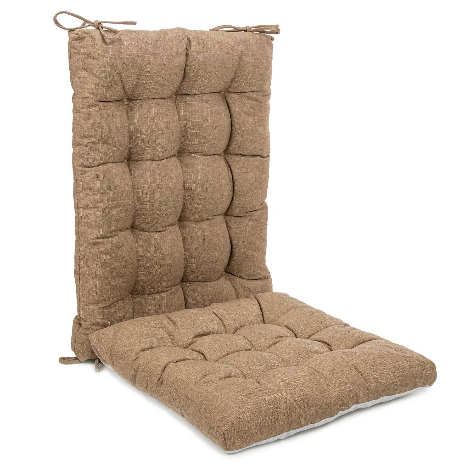Photo 1 of Algudbilt Rocking Chair Cushions Comfortable Tufted Seat Cushion Pads Non-Skid Backed Set of Backrest Cushion and Seat Bottom for Porch Rocker Adirondack Chair (Tan, Backrest-24X17,Bottom-17x17)