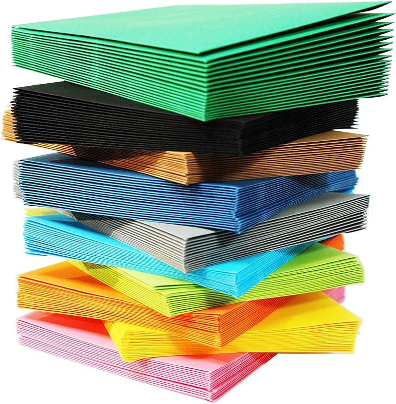 Craft UK 2347-150 C5 Envelopes Assorted Vibrant & Deep Colours 150