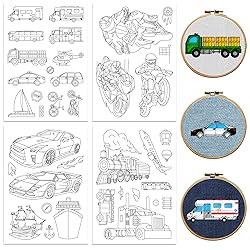 Peacoblue Water Soluble Embroidery Patterns for