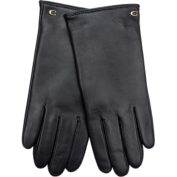 ☆新品　COACH レザー手袋　TECH GLOVE 黒☆ ☆新品 COACH レザー手袋 TECH GLOVE 黒☆ 公式】COACH – コーチ