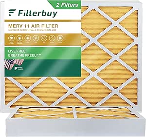Filterbuy 16x20x4 Air Filter MERV 13 Optimal Defense (2-Pack), Pleated - View #11