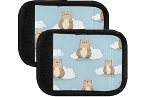 Groundhog Cloud Luggage Handle Wrap for Suitcase Luggage Tags Handle Covers Identifiers Soft Decorations Travel Accessories 2