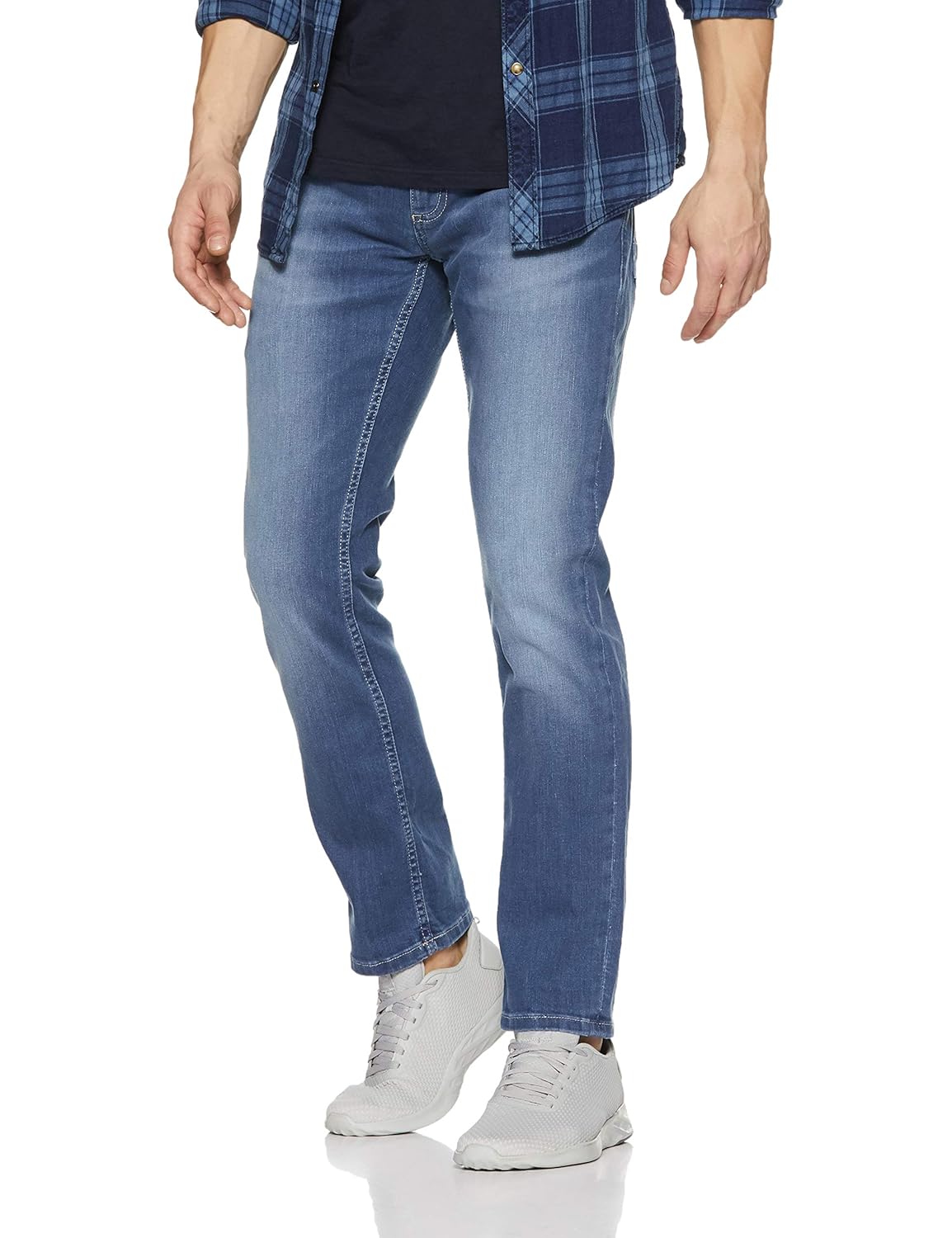 Buy Amazon Brand - Inkast Denim Co. Men's Slim Straight Fit Stretchable Jeans (IN-SS-121_MEDIUM 