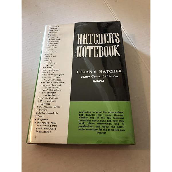 Hatcher's Notebook: A Standard Reference for Shooters, Gunsmiths