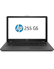 HP 255 G6, Notebook 15.6 pollici, APU AMD E2-9000e, RAM 4GB, HDD 500 GB, 1366x768, Senza sistema operativo, Nero [Italiano] [Italia]