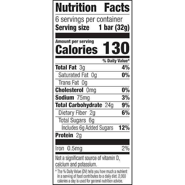 NATURE VALLEY CHEWY FRUIT & NUT GRANOLA BARS, CRANBERRY POMEGRANATE, 6 BARS, 6.7 OZ