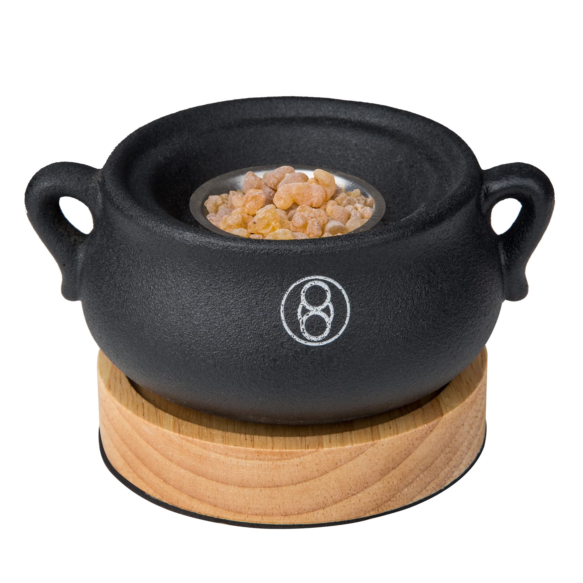 ZhengLong Electric Incense Burner, Oud Bakhoor Burner, Frankincense Resin Burner (Charcoal Free Quick How-to) Instead of Charcoal Incense Burner, Made Easy, No Open Flame, Safer. Timing 1-5 Hours.