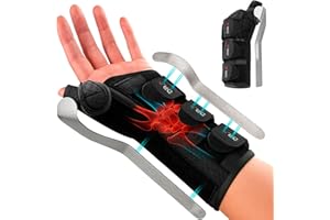 DR. ARTHRITIS Doctor-Developed Carpal Tunnel With Thumb Support, Versatile Sprain Splint & Wrist Stabilizer Brace for De Quervain's, Tendonitis & More, Comfy Wrist and Thumb Spica Splint Left Hand (S/M)
