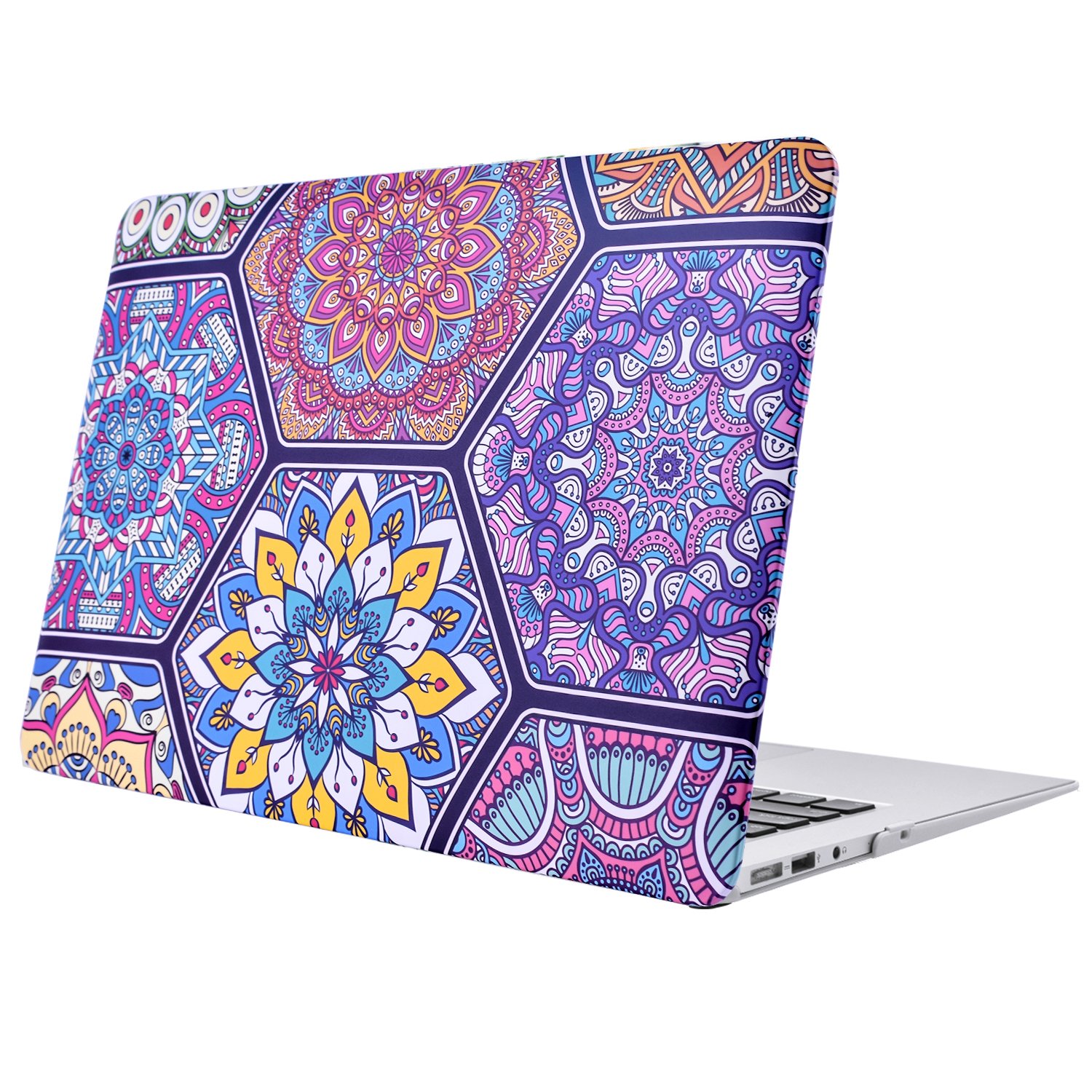 EGONE Hard Plastic Protective Case Soft-Touch For Apple Macbook Air 13 Inch Model A1369 And A1466(2012-1017), Bohemia Color