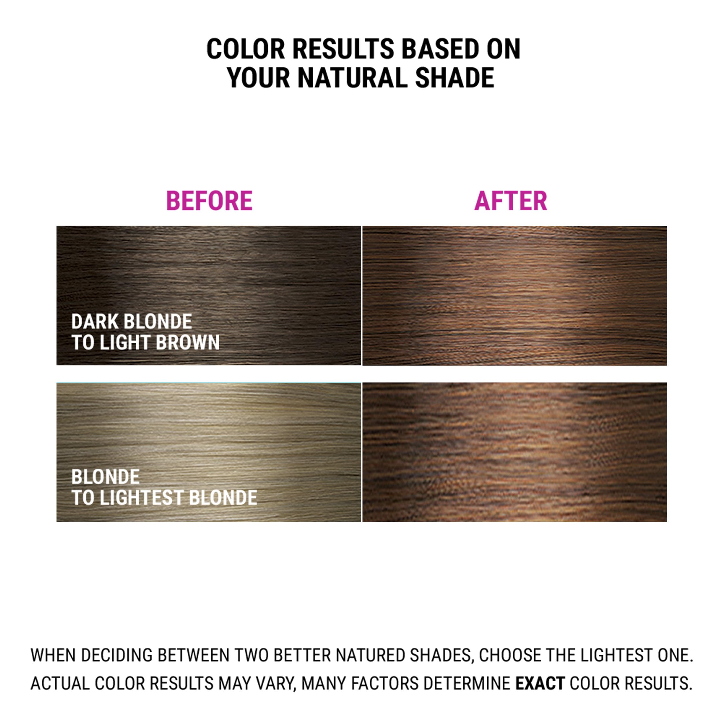 Better Natured 7WB Medium Warm Beige Blonde Permanent Hair Color Dye Kit (Color, Developer, Barrier Cream, Gloves, Cleaning Wipe, Shampoo and Conditioner) Radiant Color that Lasts up to 8 Weeks