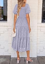 PRETTYGARDEN Women's 2025 Summer Casual Midi