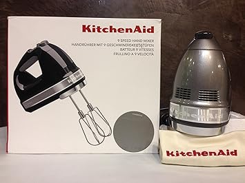 Kitchenaid 5KHM9212ECU - Batidora de mano, color plateado: Amazon.es: Hogar