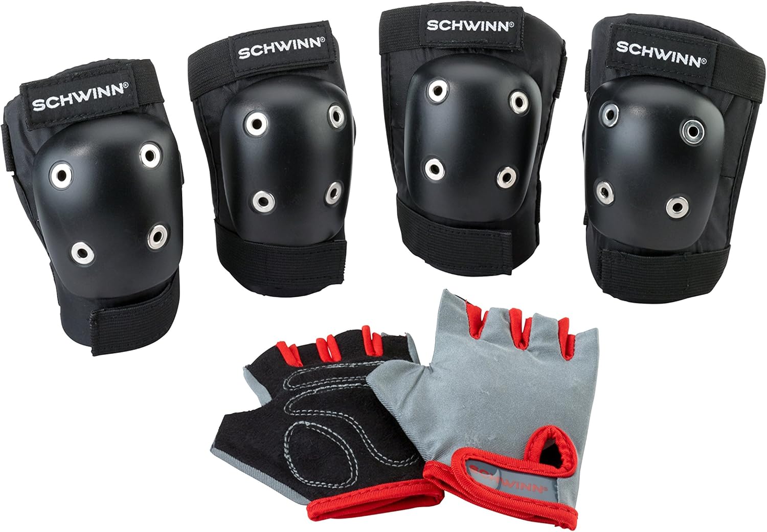 Schwinn Kids Protective Bike Gloves, Knee and Elbow Pads : Childrens Cycling Protective Gear : Sports & Outdoors