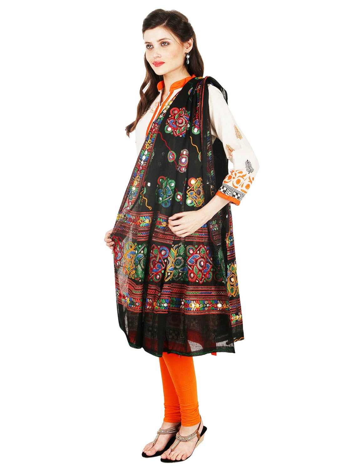 vastraa fusion women's cotton dupatta