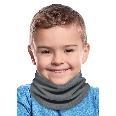 Buy Tough Headwear Kids Neck Warmer Fleece Neck Gaiter Face Mask Cover Winter Ski Tube Scarf For Boys Girls Child Cold Weather Gaiters Online In Maldives B07v3h9997