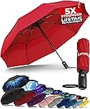 TUMELLA Strongest Windproof Travel Umbrella