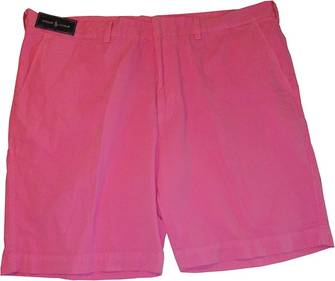 Ralph Lauren Men's Polo Golf Classic Shorts Pink Size 40 W at Amazon Menâs Clothing store