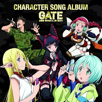 V A Tv Anime Gate Jieitai Kanochinitekakutatakaeri Character Song Album Amazon Com Music