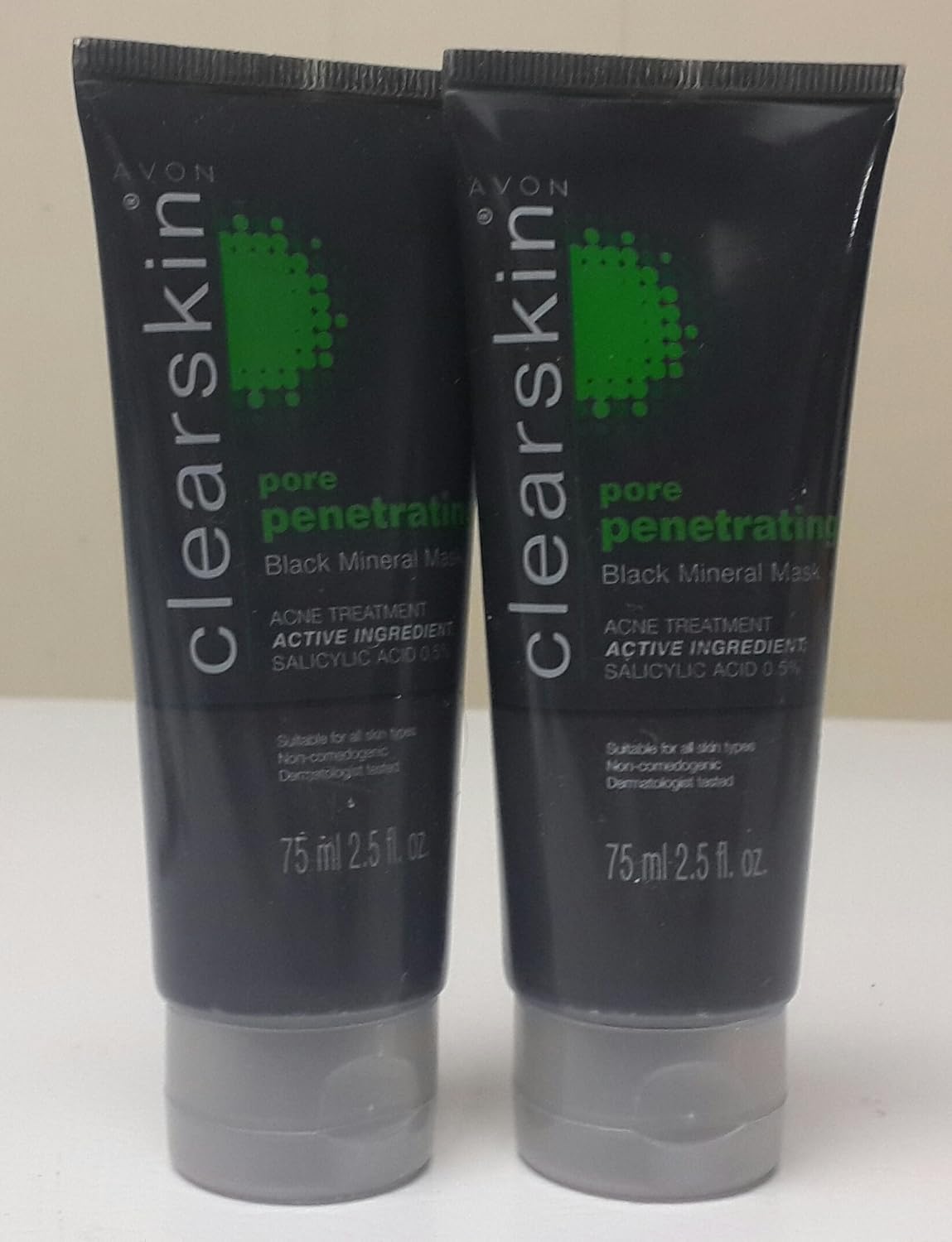 Clearskin Pore Penetrating Black Mineral Mask Lot of 2