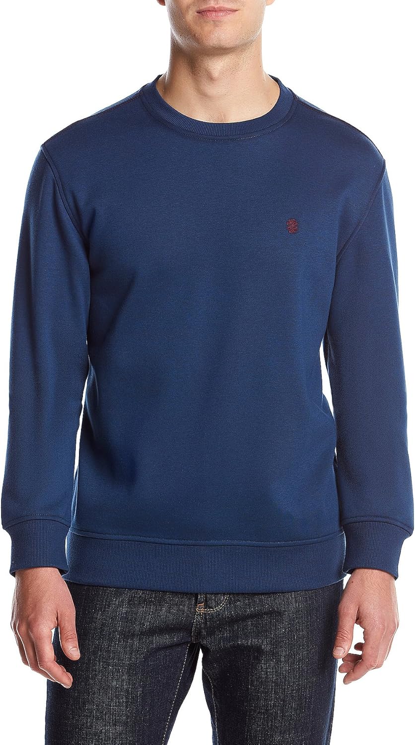 IZOD Men's Advantage Performance Crewneck Fleece Sweatshirt at  Men’s Clothing store