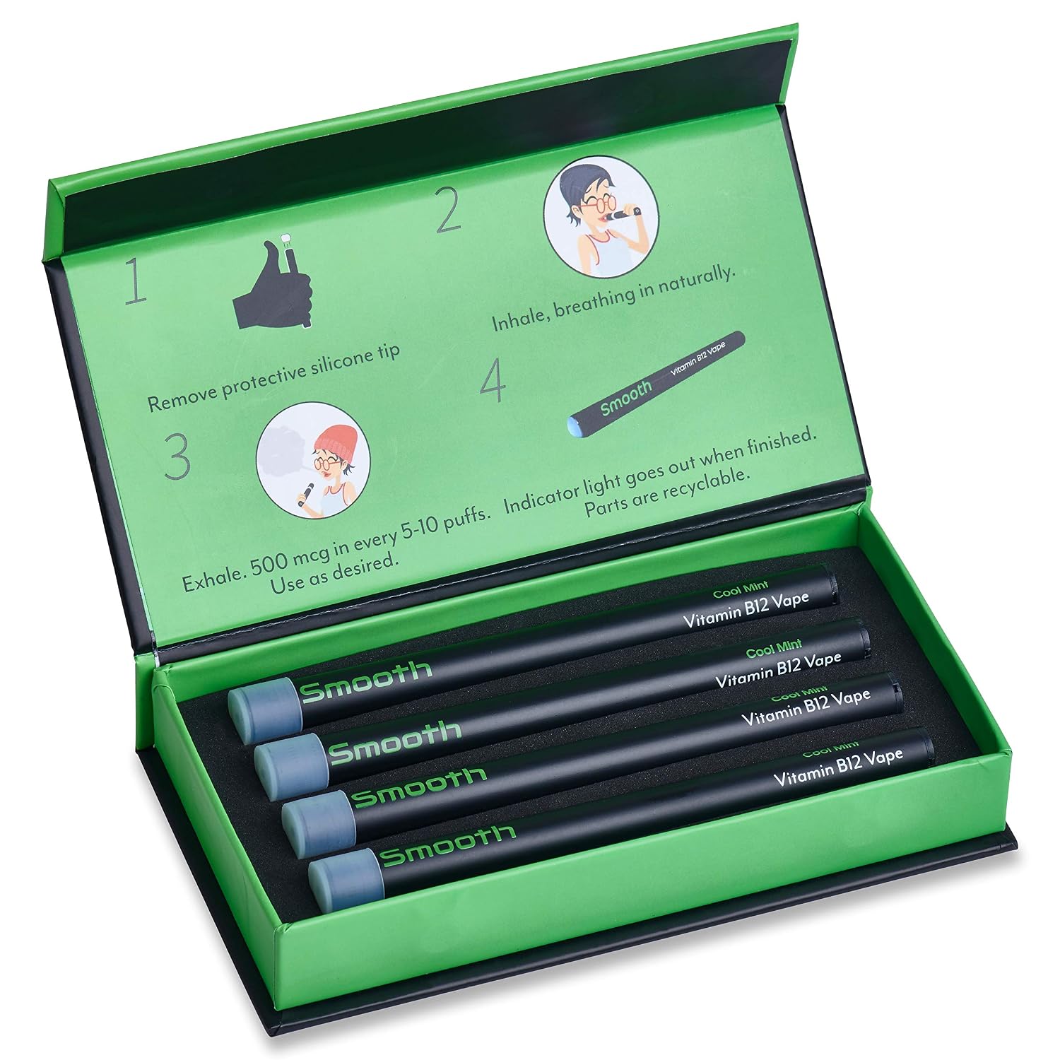 Smooth Vitamin B12 Vape for Energy All Natural, Vegan