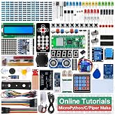LAFVIN Ultimate Starter Kit for Raspberry Pi Pico W,LCD1602,SG90 with Tutorial
