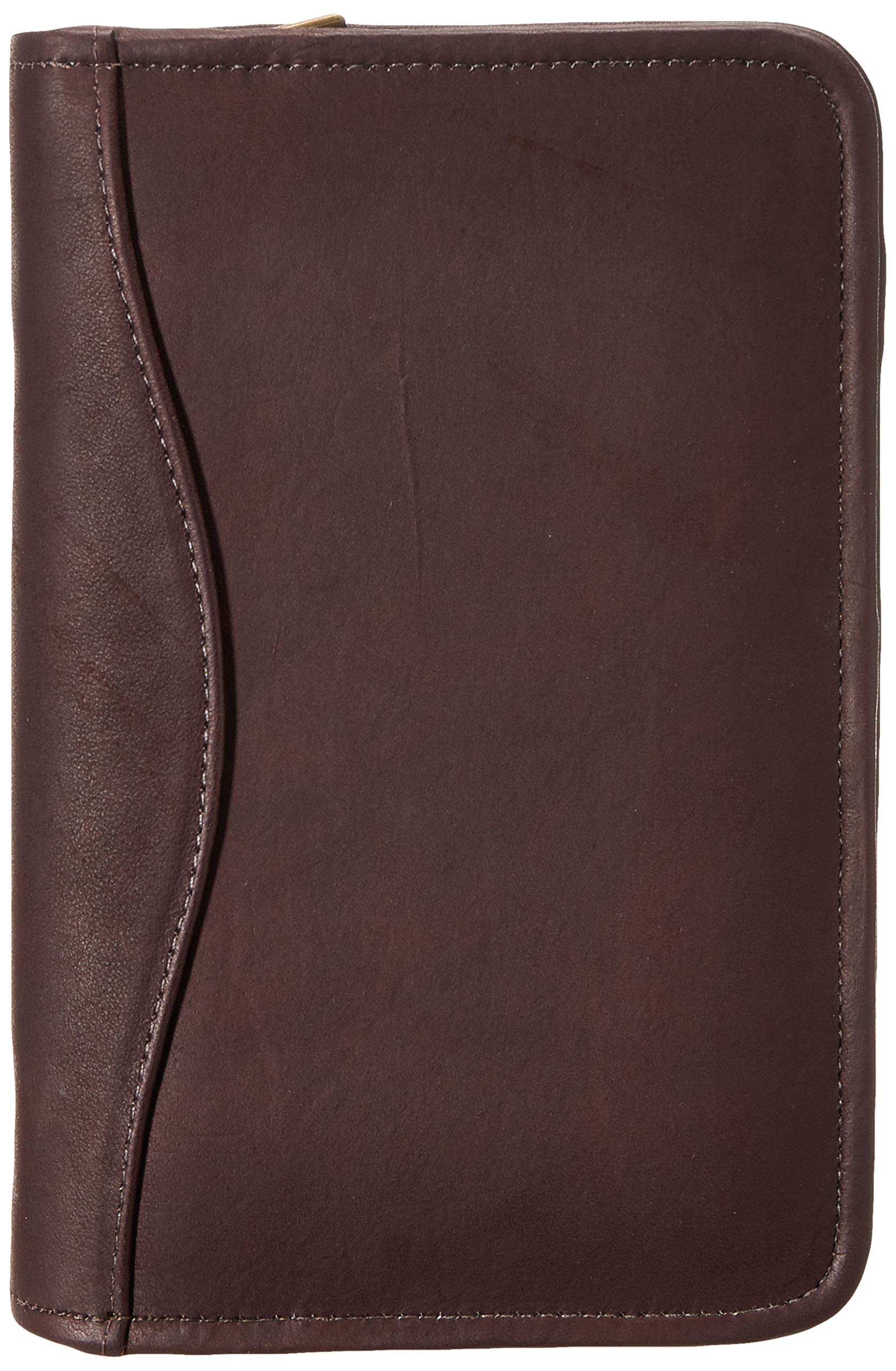 David King & Co. 5 X 8 Zippered 6 Ring Agenda, Cafe, One Size