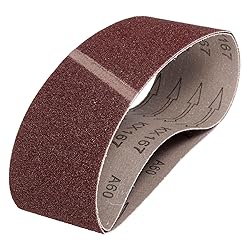 HARFINGTON 3 x 21 Inch Sanding Belts, 2 Pcs 60