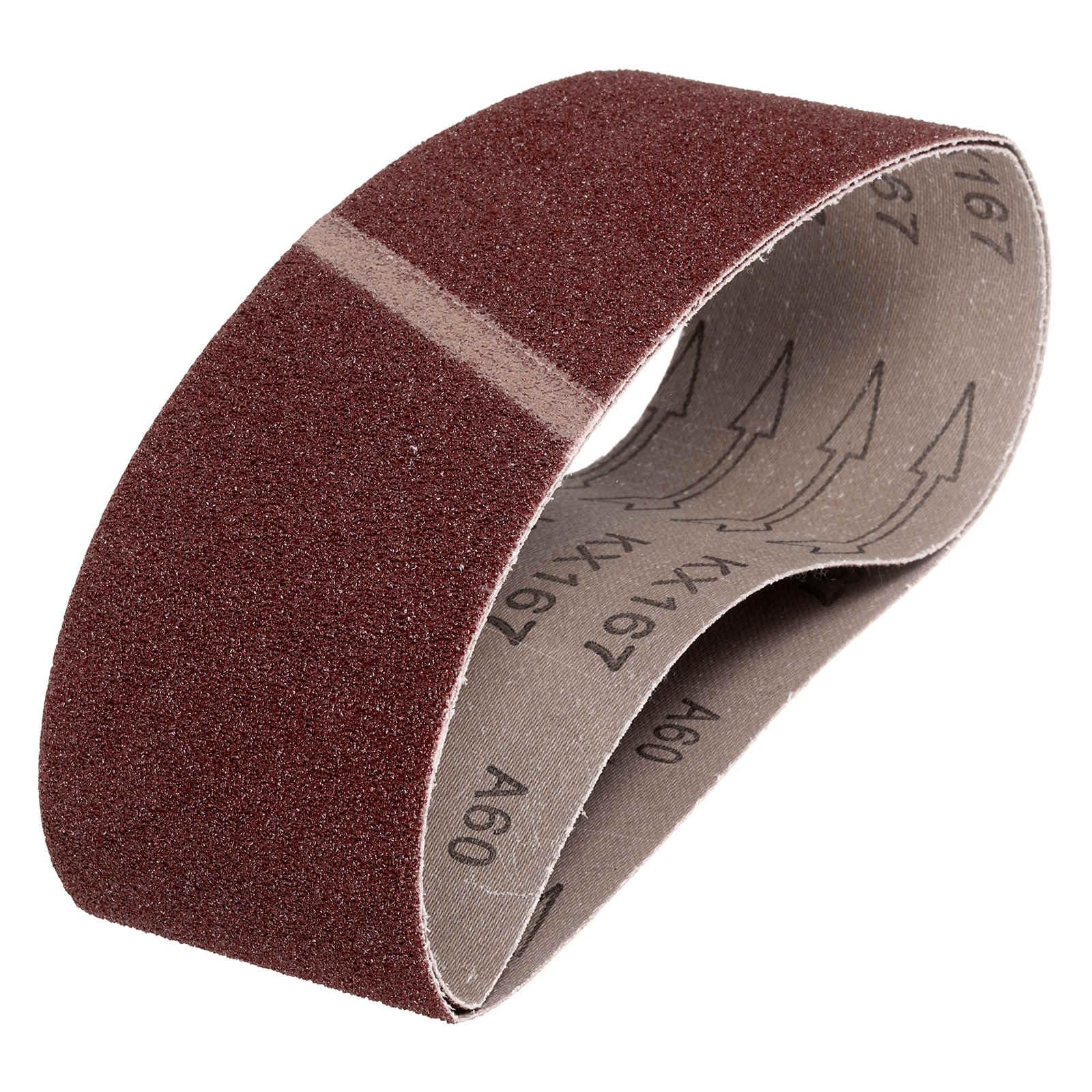 HARFINGTON 3 x 21 Inch Sanding Belts, 2 Pcs 60