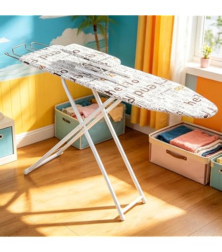Amazon.com: YEQIN Ironing Board, Opensize 4-Leg Table 35.4