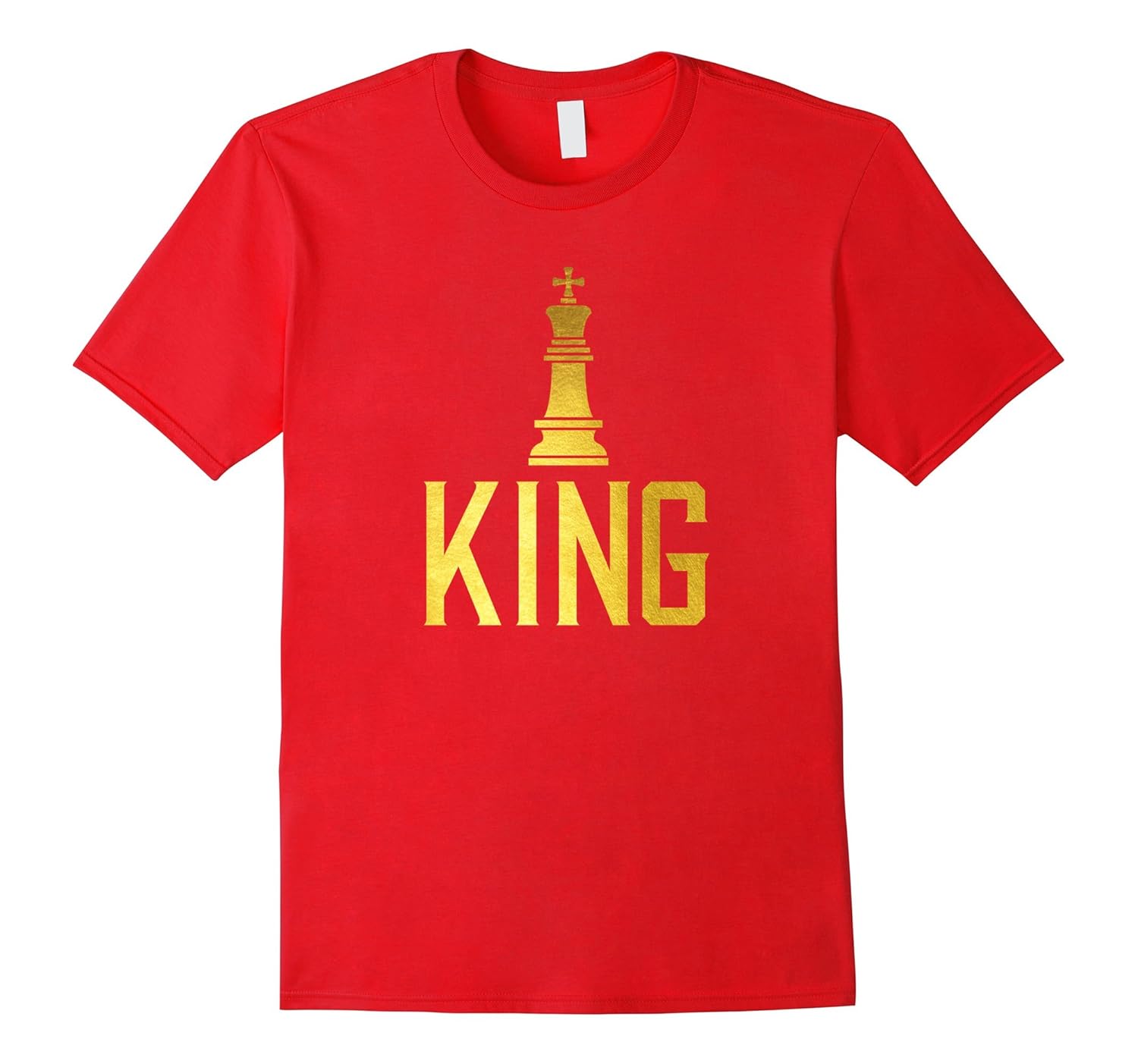 King Chess Gold T-shirt-ANZ