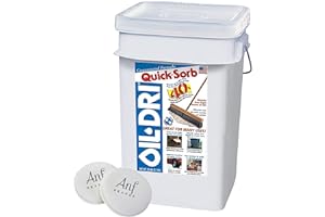 Oil-DRI Maintenance Absorbent, 20 lb, Pail and ANF Brands Sponge