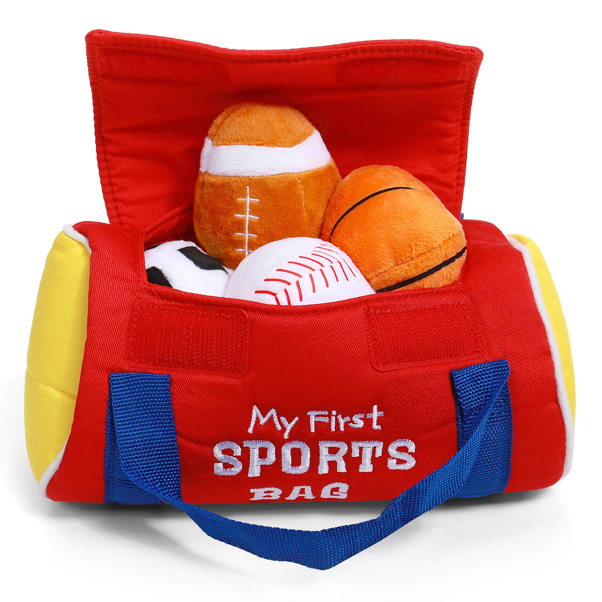 GUND Baby My First Sports Bag Stuffed Plush Playset, 5 Piece, 8" Buy