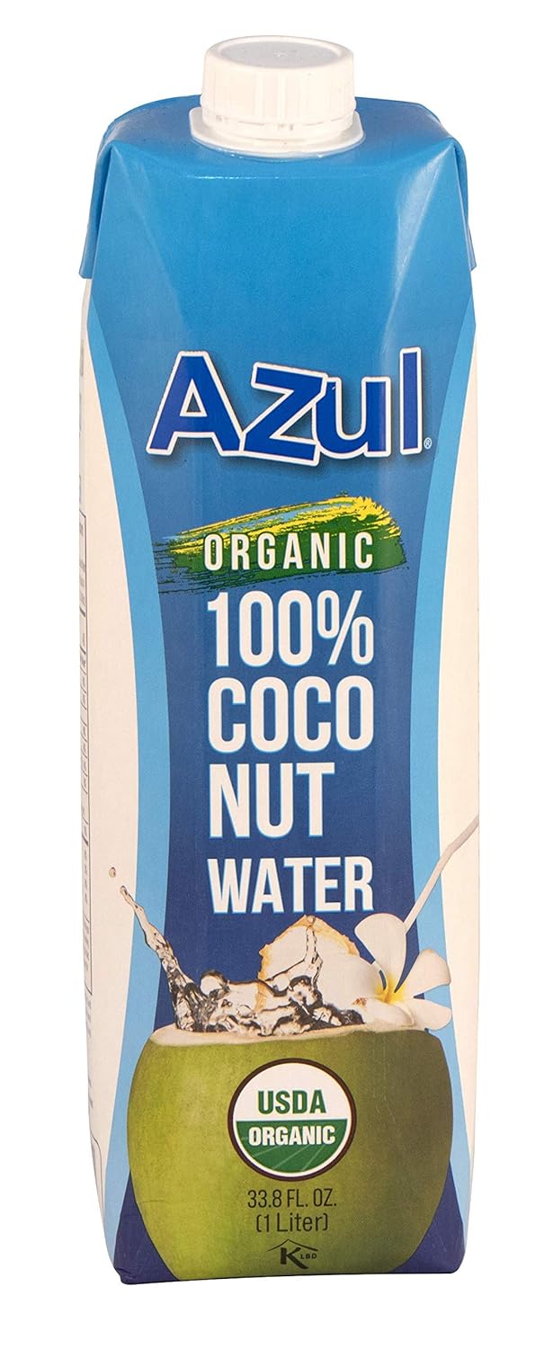 Azul Organic 100 Coconut Water Grocery & Gourmet Food