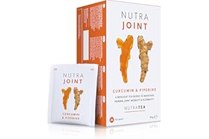 NUTRAJOINT - Joint Care Tea | Joint Mobility Tea | Joint Flexibility Tea - Relief from Joint Pain - 20 Enveloped Tea Bags - by Nutra Tea - Herbal Tea