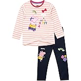 Peppa Pig Girls' Peppa T-shirt and Leggings