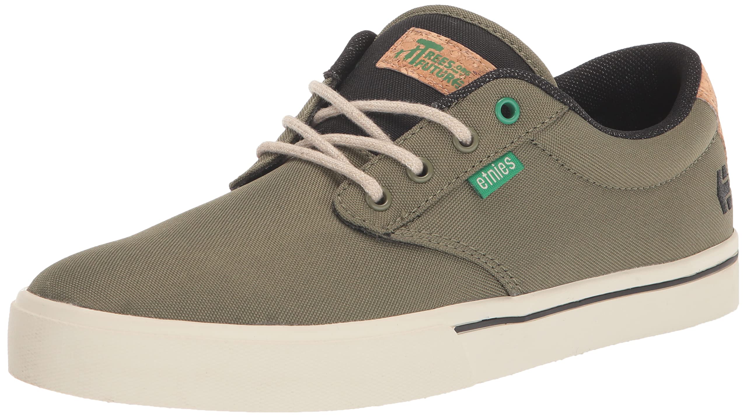 Etnies Jameson 2 Eco Skate Shoe, TFTF Olive - Sustainable, Comfortable, and Durable Footwear Image