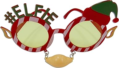 novelty holiday sunglasses