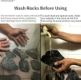 HOUSYLOVE Sauna Rocks, 36 lb Box of Natural Lava Stones for Sauna view 8