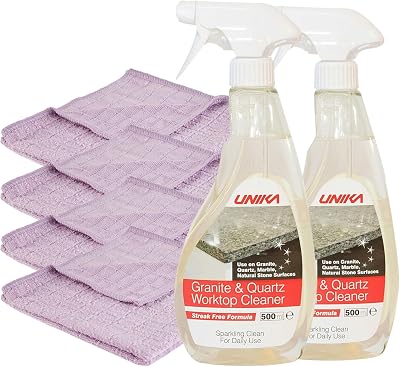Unika Project DIY Unika Granite and Quartz Cleaner 500ml Pack of 2