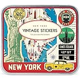Cavallini Papers Label/NYC New York City Stickers